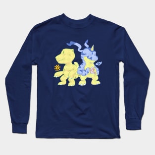 Agumon and Gabumon Long Sleeve T-Shirt